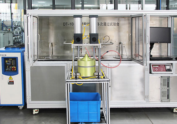 Test-bech---particle-counting-method