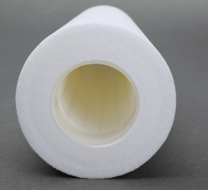 groove type melt blown cartridge filter