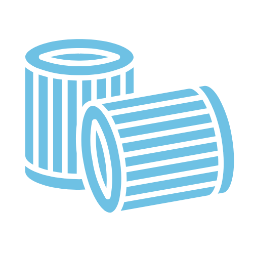 custom filters for every brewing step